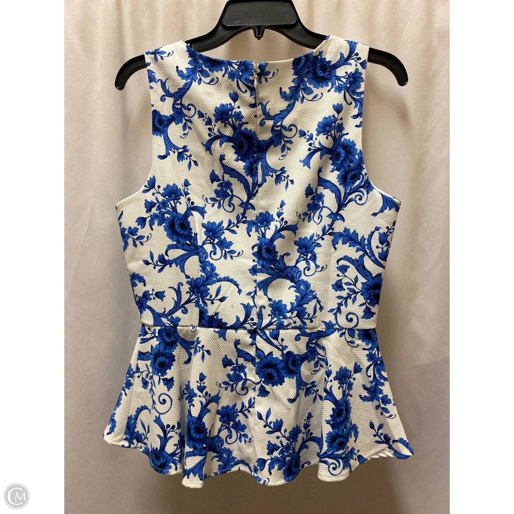 Top Sleeveless By Forever 21 In Blue, Size: L