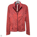Athletic Jacket By Lululemon In Red, Size: S