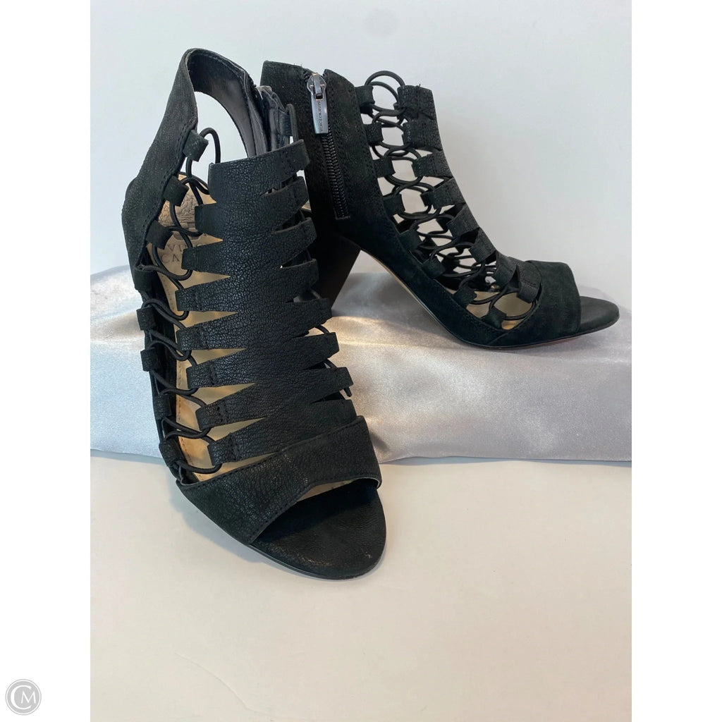 Sandals Heels Block By Vince In Black, Size: 8