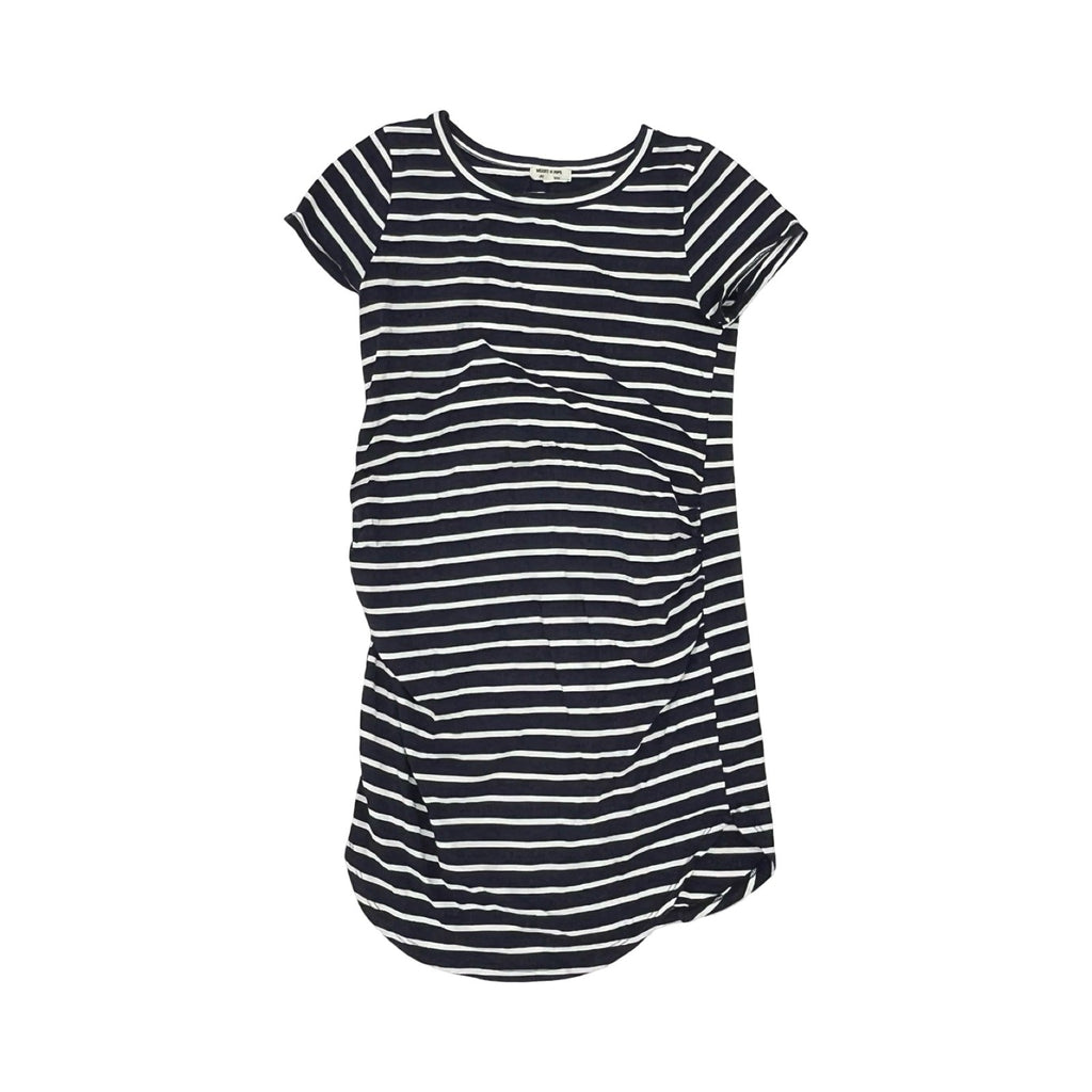 Mat Dress By Heart & Hips In Blue & White, Size:L