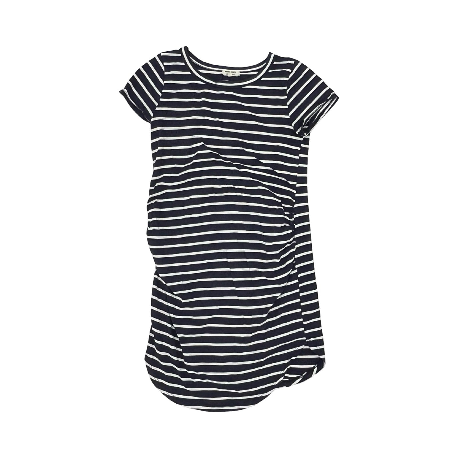 Mat Dress By Heart & Hips In Blue & White, Size:L