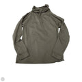 Athletic Top Long Sleeve Collar By 32 Degrees In Grey, Size: S