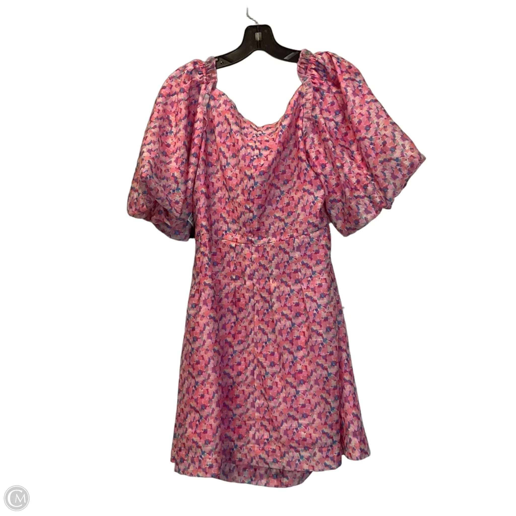 Dress Casual Short By Clothes Mentor In Pink, Size: M