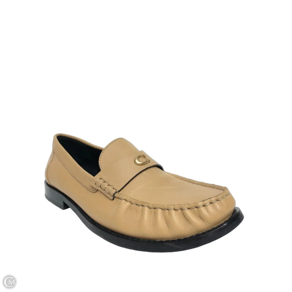 Shoes Designer By Coach In Beige, Size: 8.5