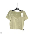 Top Short Sleeve Basic By A New Day In Green, Size: L
