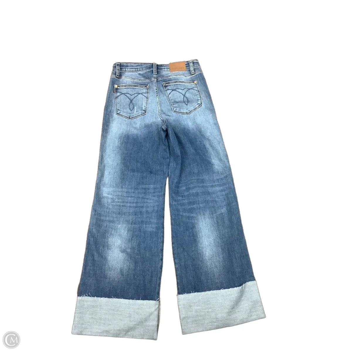 Jeans Straight By Judy Blue In Blue Denim, Size: 8