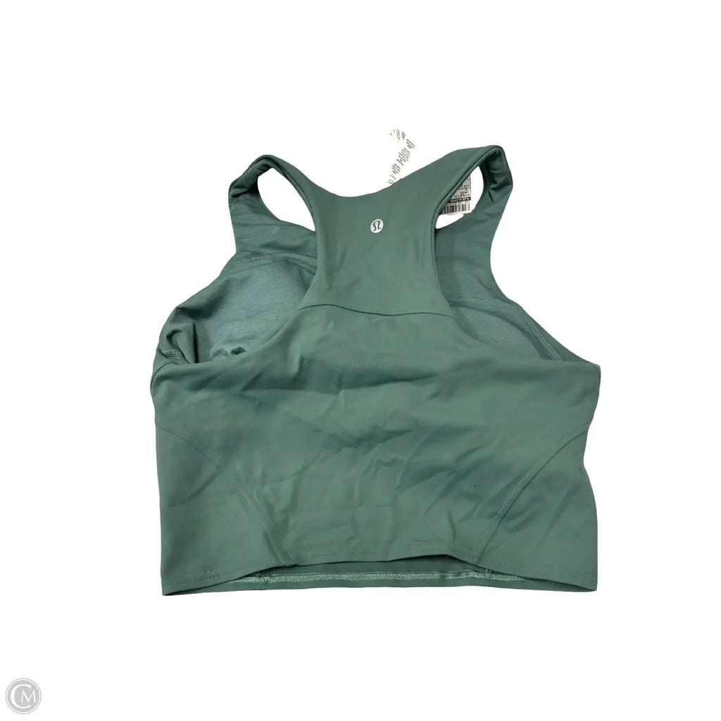 Athletic Tank Top By Lululemon In Green, Size: 10