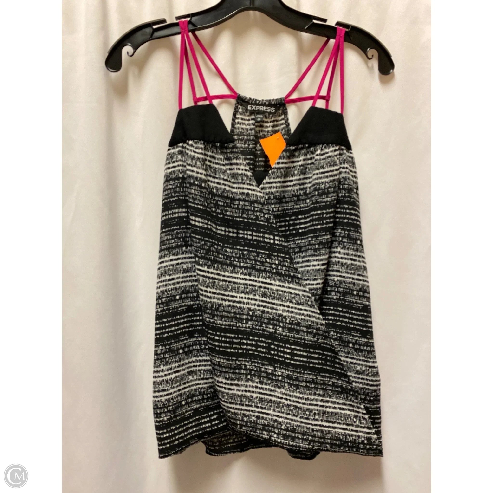 Top Sleeveless By Express In Black, Size: Xs