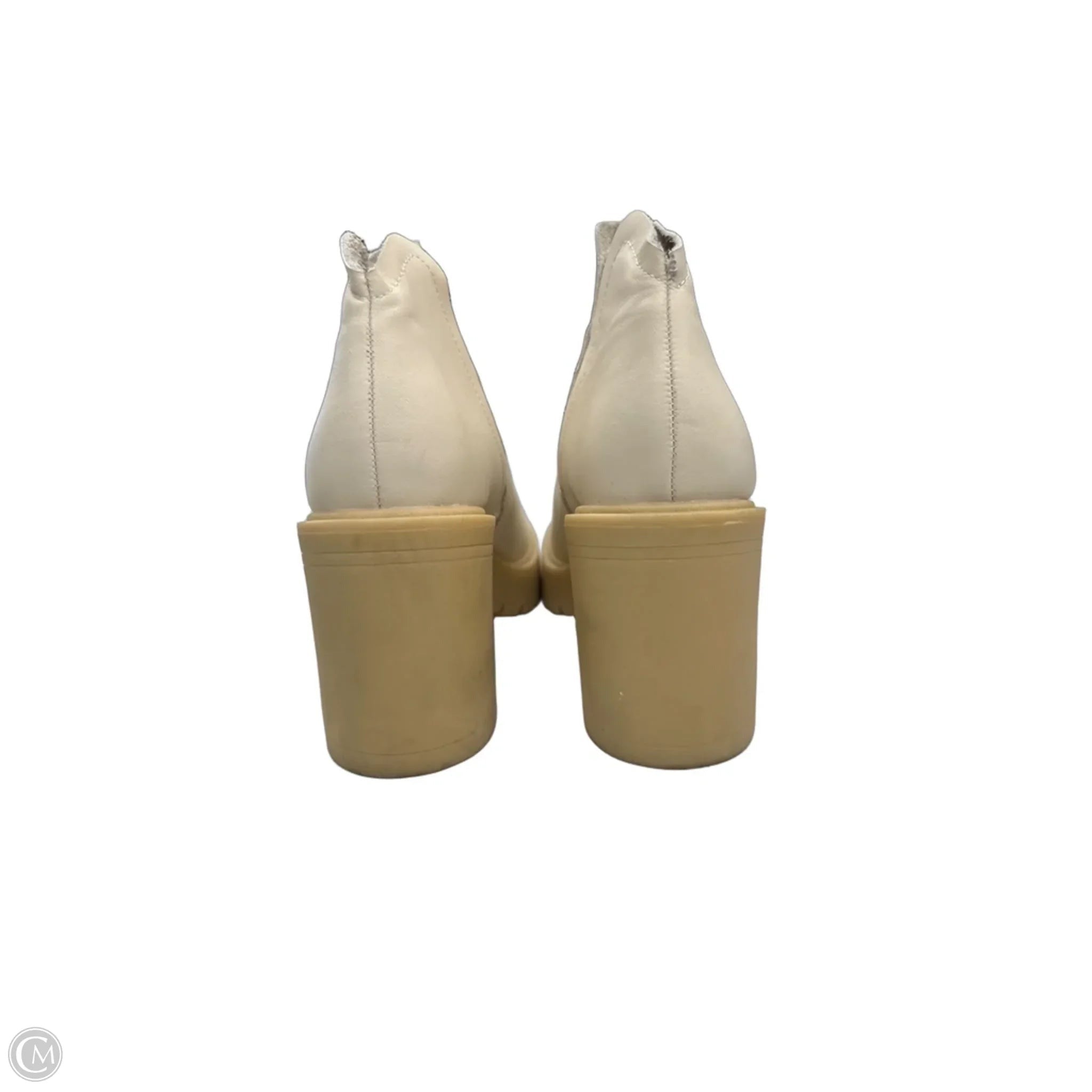 Boots Ankle Heels By Dolce Vita In Cream, Size: 9