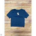 Top Short Sleeve By A New Day In Blue, Size: L