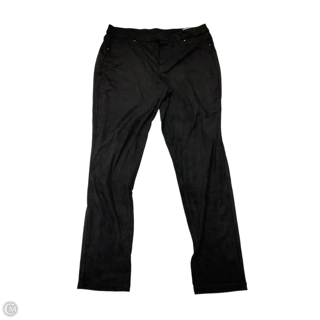 Pants Leggings By Susan Graver In Black, Size: L