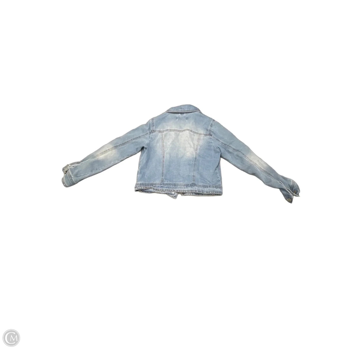 Jacket Denim By Ci Sono In Blue Denim, Size: S