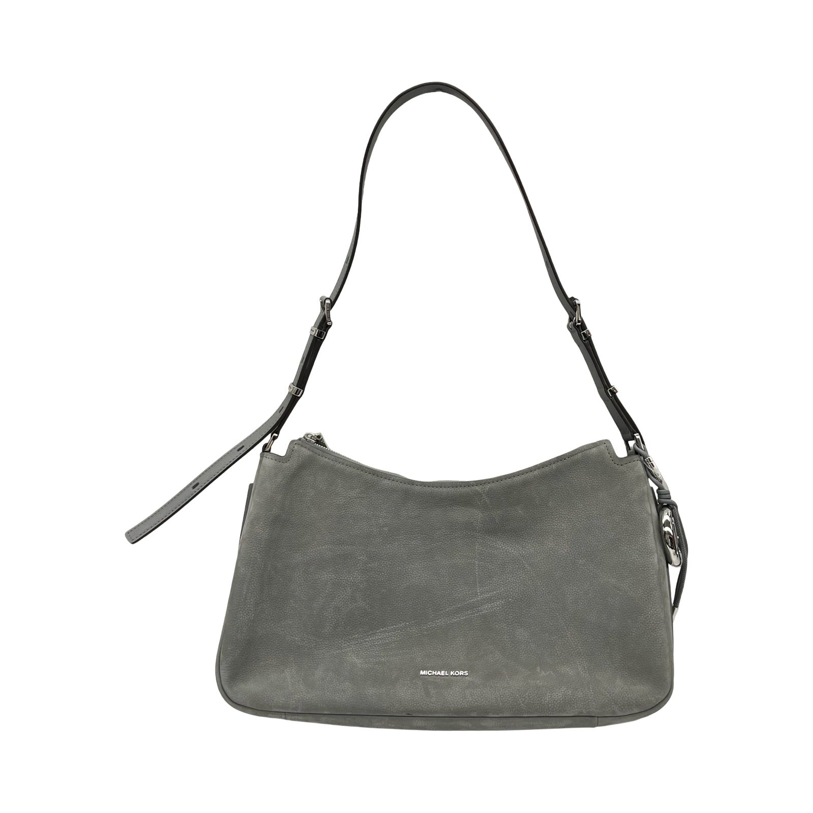 Handbag Designer By Michael Kors In Grey, Size:Large