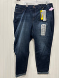 Jeans Skinny By 1822 Denim In Blue Denim, Size:22 NWT