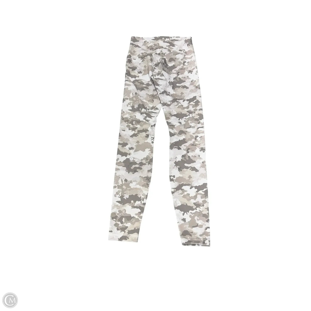 Athletic Leggings By Lululemon In Grey, Size: 6