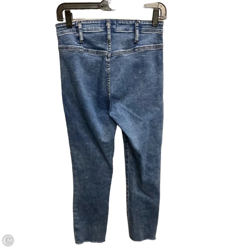 Jeans Skinny By Abercrombie And Fitch In Blue Denim, Size: 2