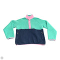 Jacket Fleece By Clothes Mentor In Green & Pink, Size: M