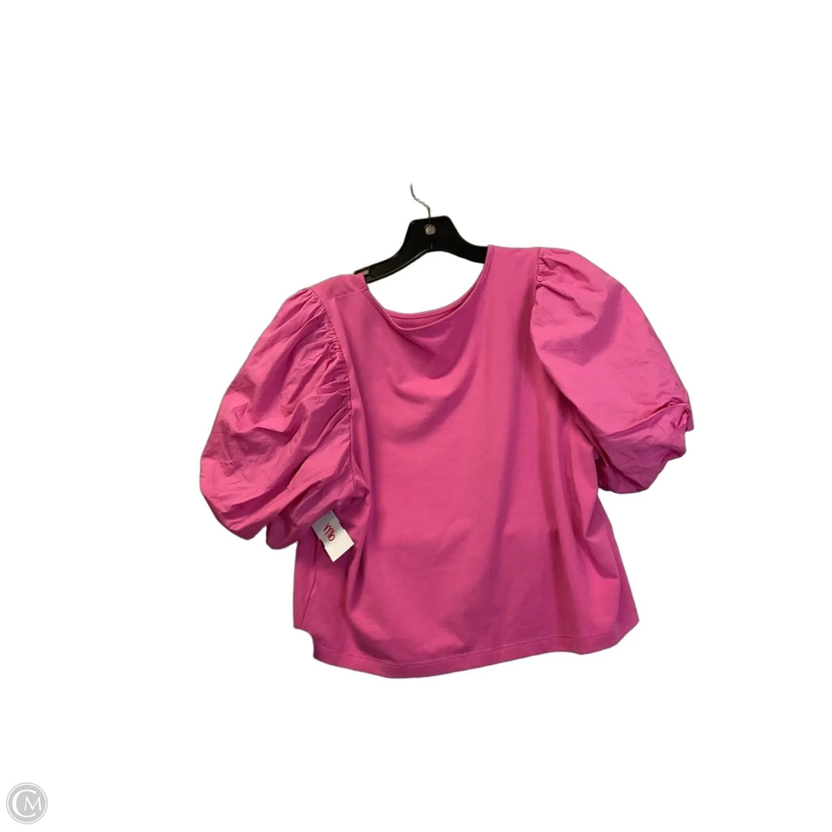 Top Short Sleeve By A New Day In Pink, Size: L