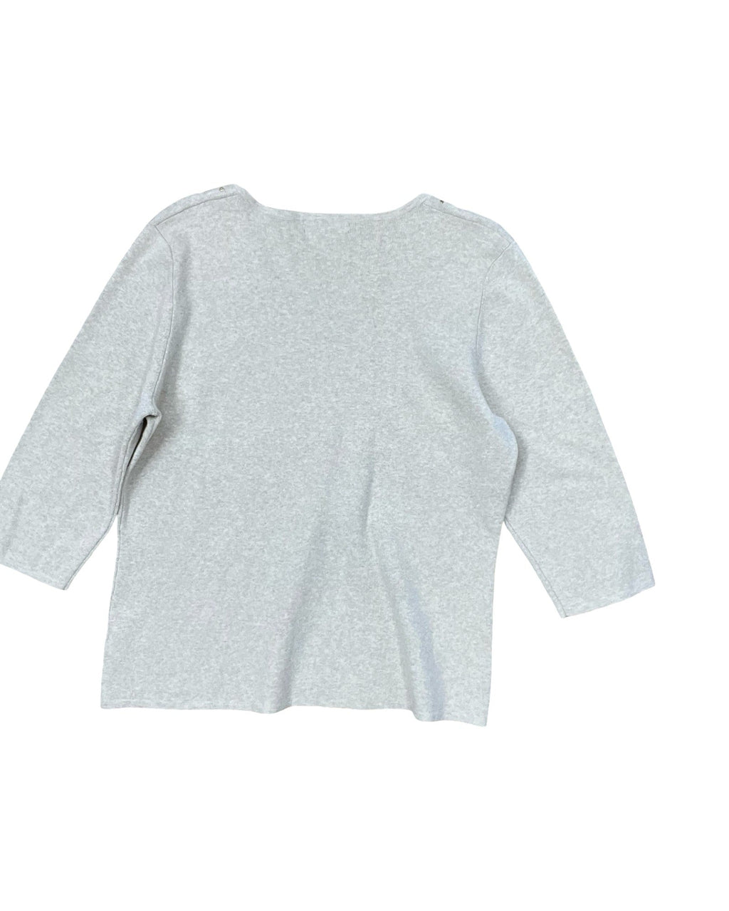 Sweater By Designer Originals In Cream, Size:Xl