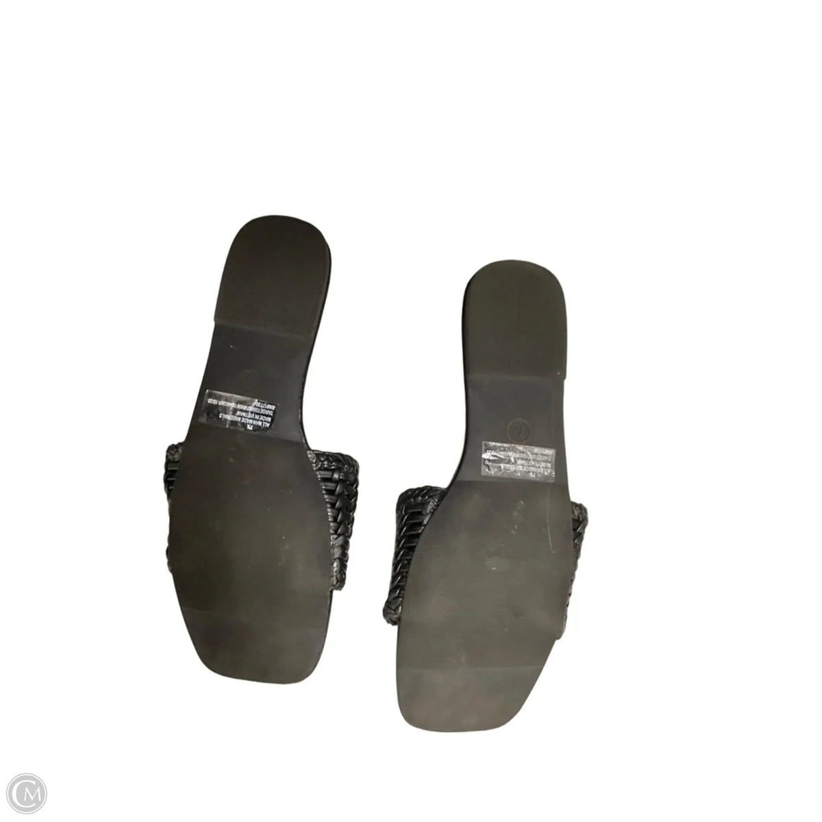 Sandals Flats By A New Day In Black, Size: 7.5