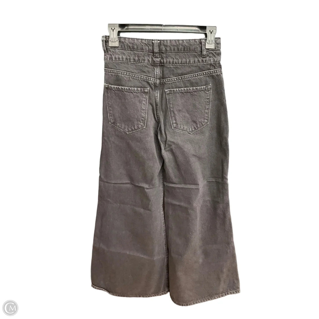 Jeans Cropped By Frame In Black, Size: 0