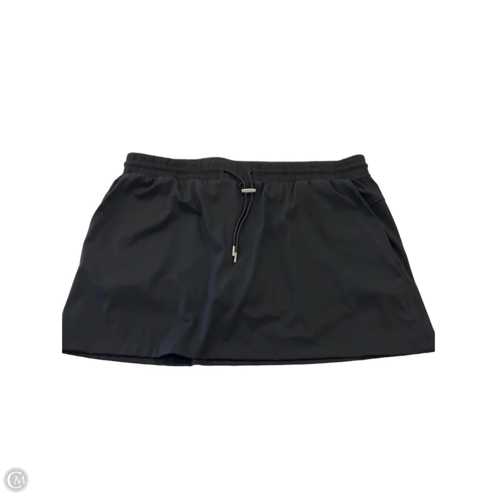 Skort By Members Mark In Black, Size: Xxl