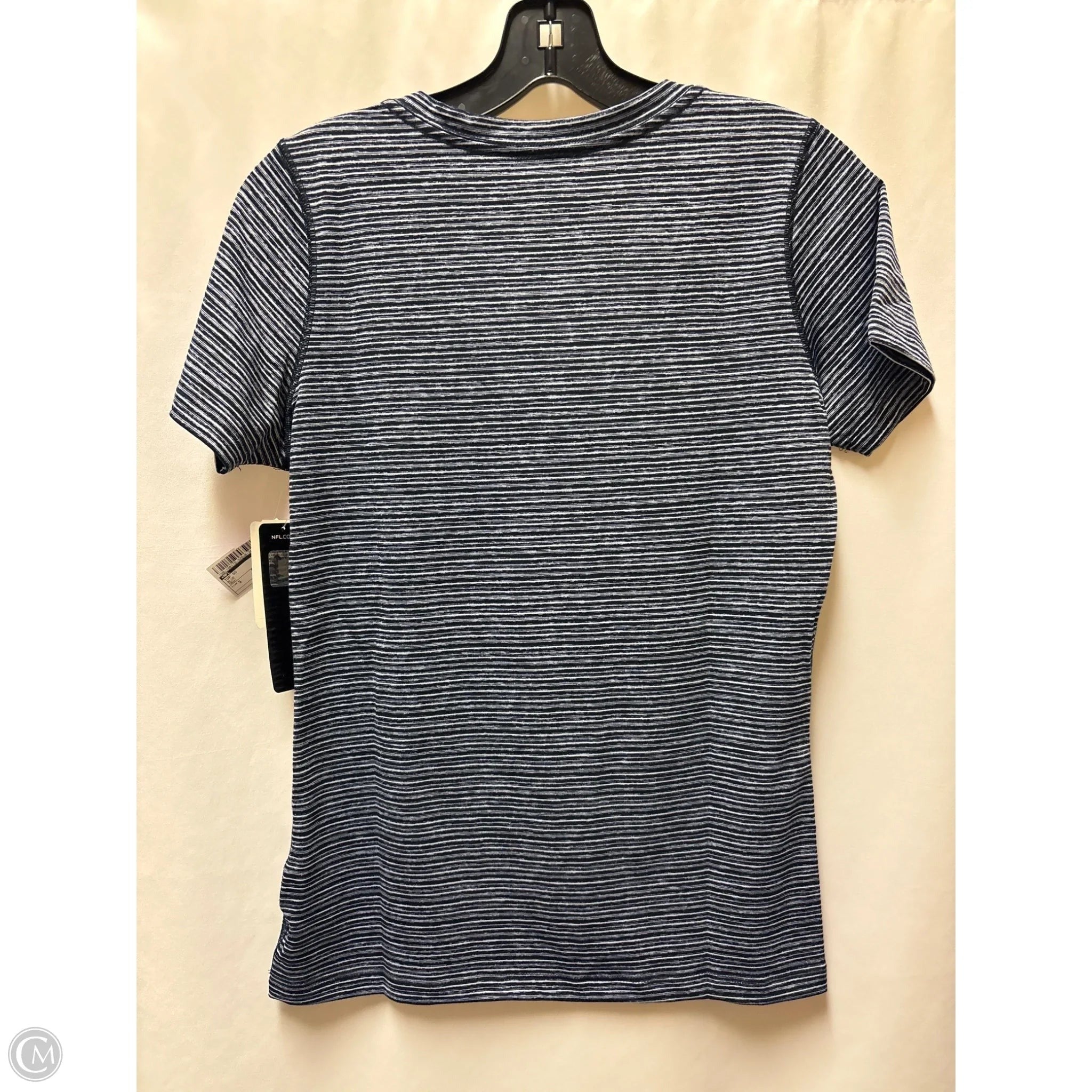 Top Short Sleeve By Nfl In Blue, Size: S