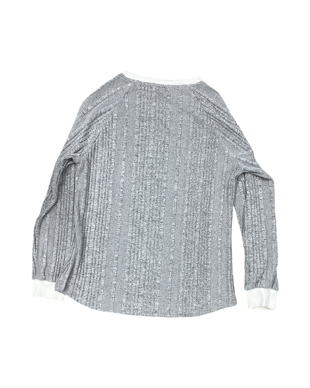 Top Ls By Dokotoo In Grey, Size:L