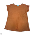 Top Short Sleeve By 89th And Madison In Orange, Size: Xs