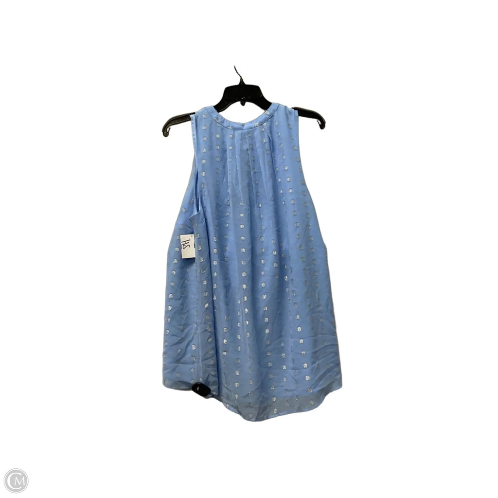 Top Sleeveless By Crown And Ivy In Blue, Size: 1x