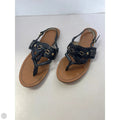 Sandals Flats By Brooks Brothers In Blue, Size: 7.5