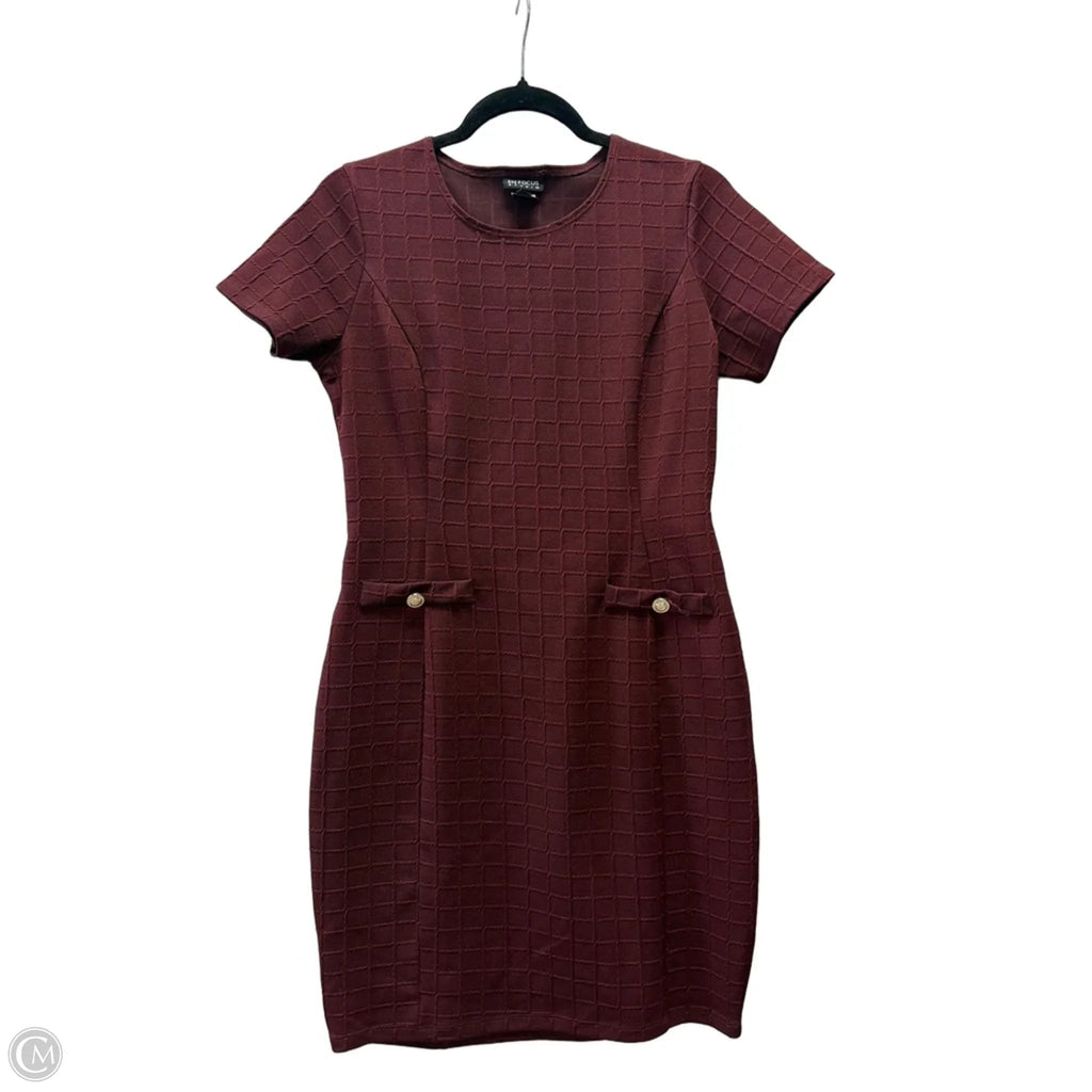 Dress Casual Short By Enfocus In Red, Size: 8