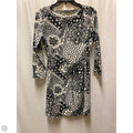 Dress Casual Midi By Loft In Black & White, Size: Xsp