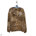 Top Long Sleeve By Ann Taylor In Animal Print, Size: Xxl