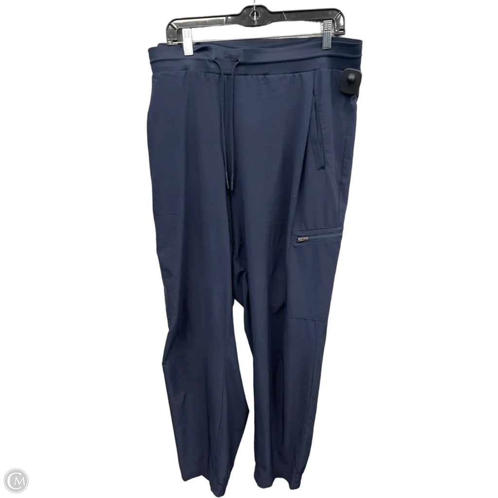 Athletic Pants By Athleta In Navy, Size: Xxl