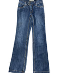 Jeans Boot Cut By Clothes Mentor In Blue Denim, Size:0