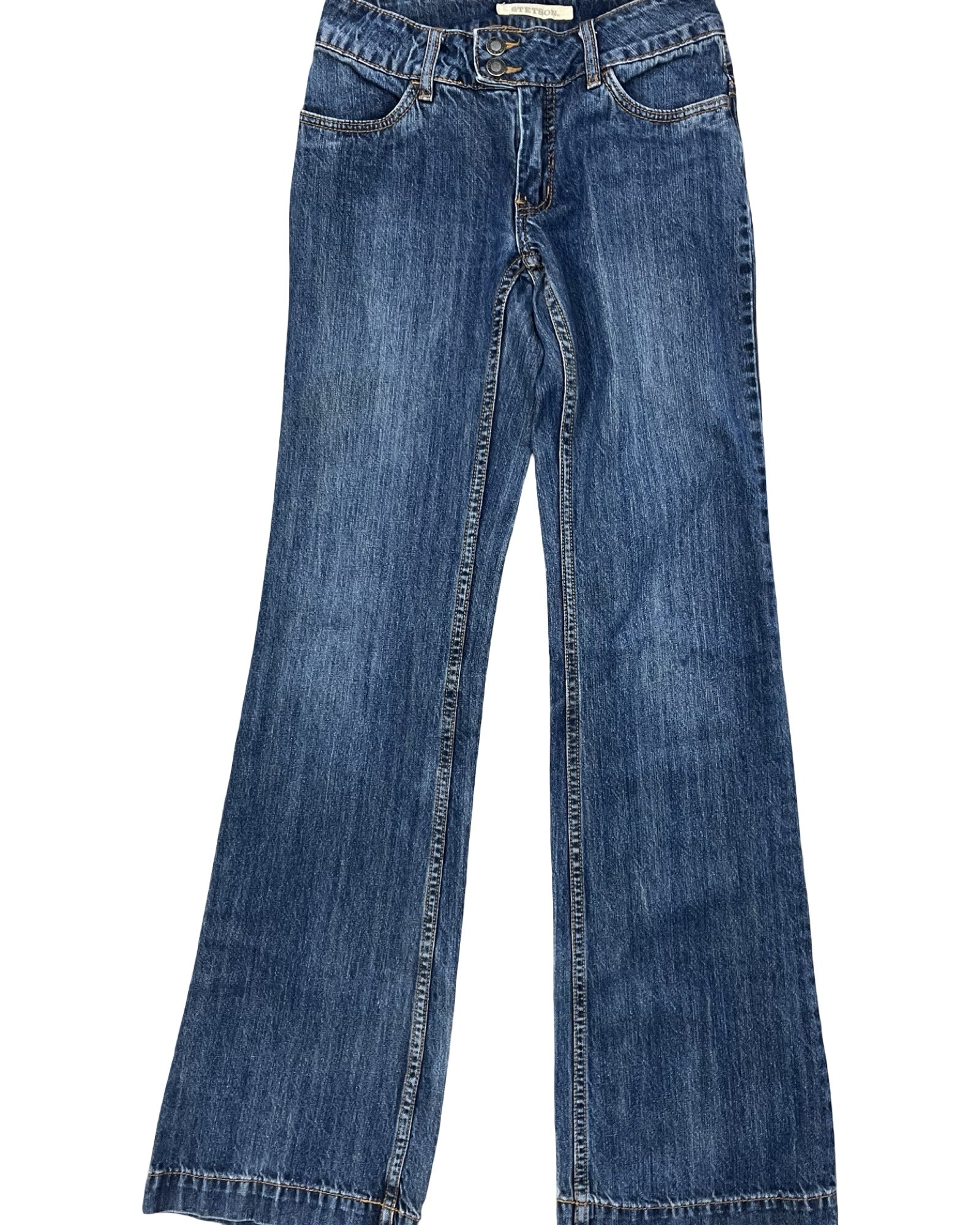 Jeans Boot Cut By Clothes Mentor In Blue Denim, Size:0