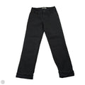 Jeans Straight By Abercrombie And Fitch In Black, Size: 26