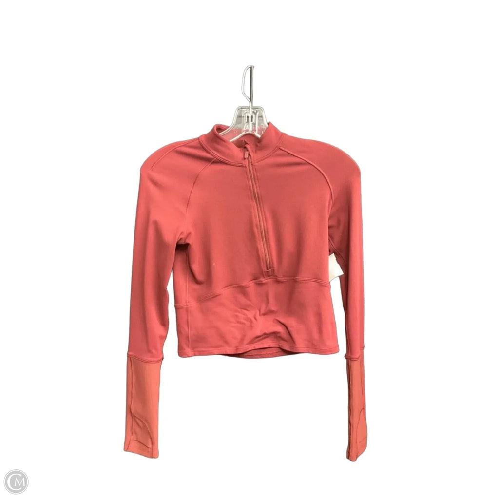 Athletic Jacket By Lululemon In Red, Size: S