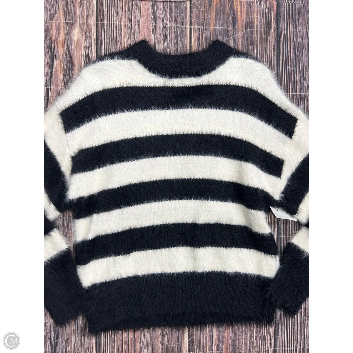 Sweater By A New Day In Black & White, Size: S