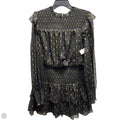 Dress Party Short By ENDLESS LOVE In Black & Gold, Size: L