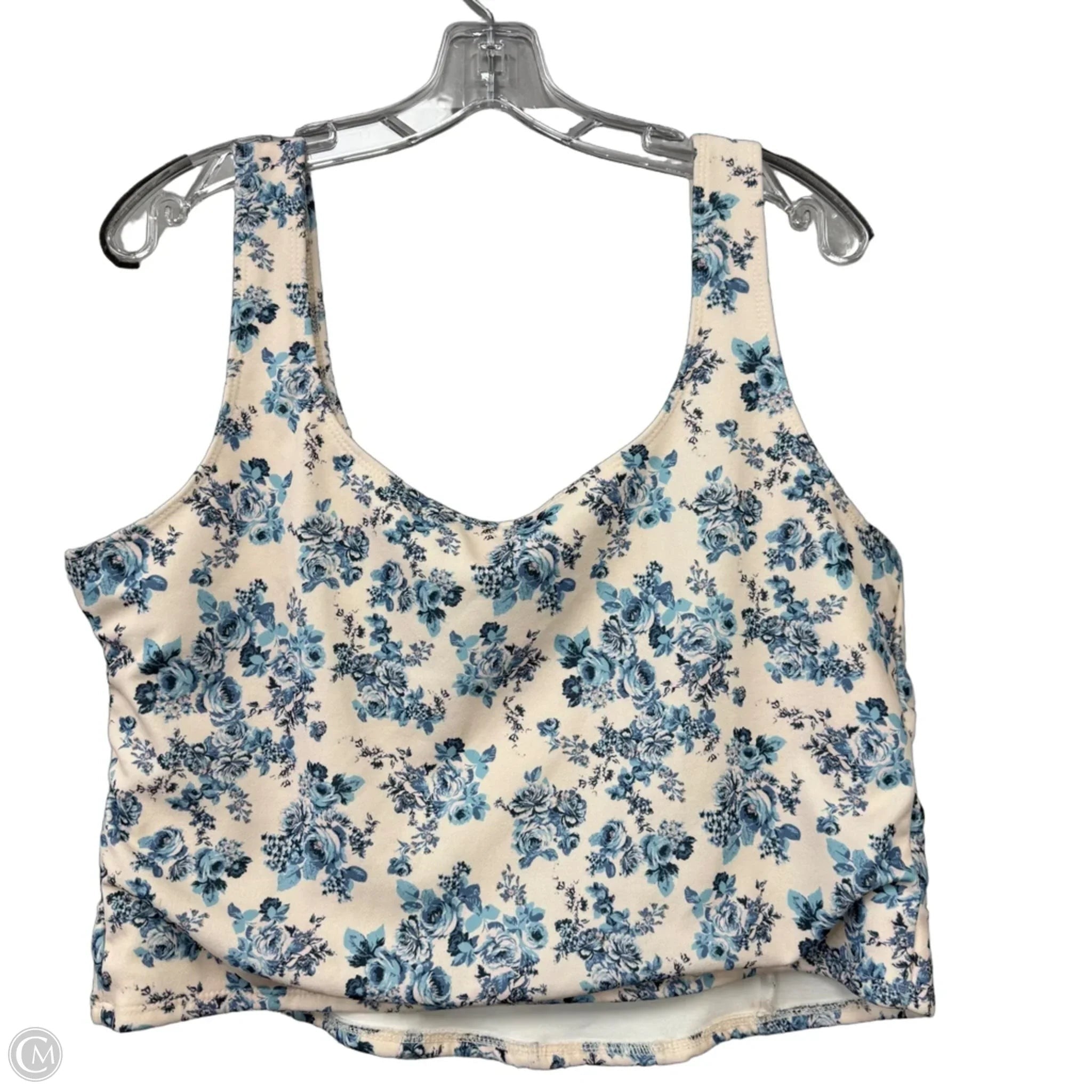 Top Sleeveless By Arula In Floral Print, Size: 2x