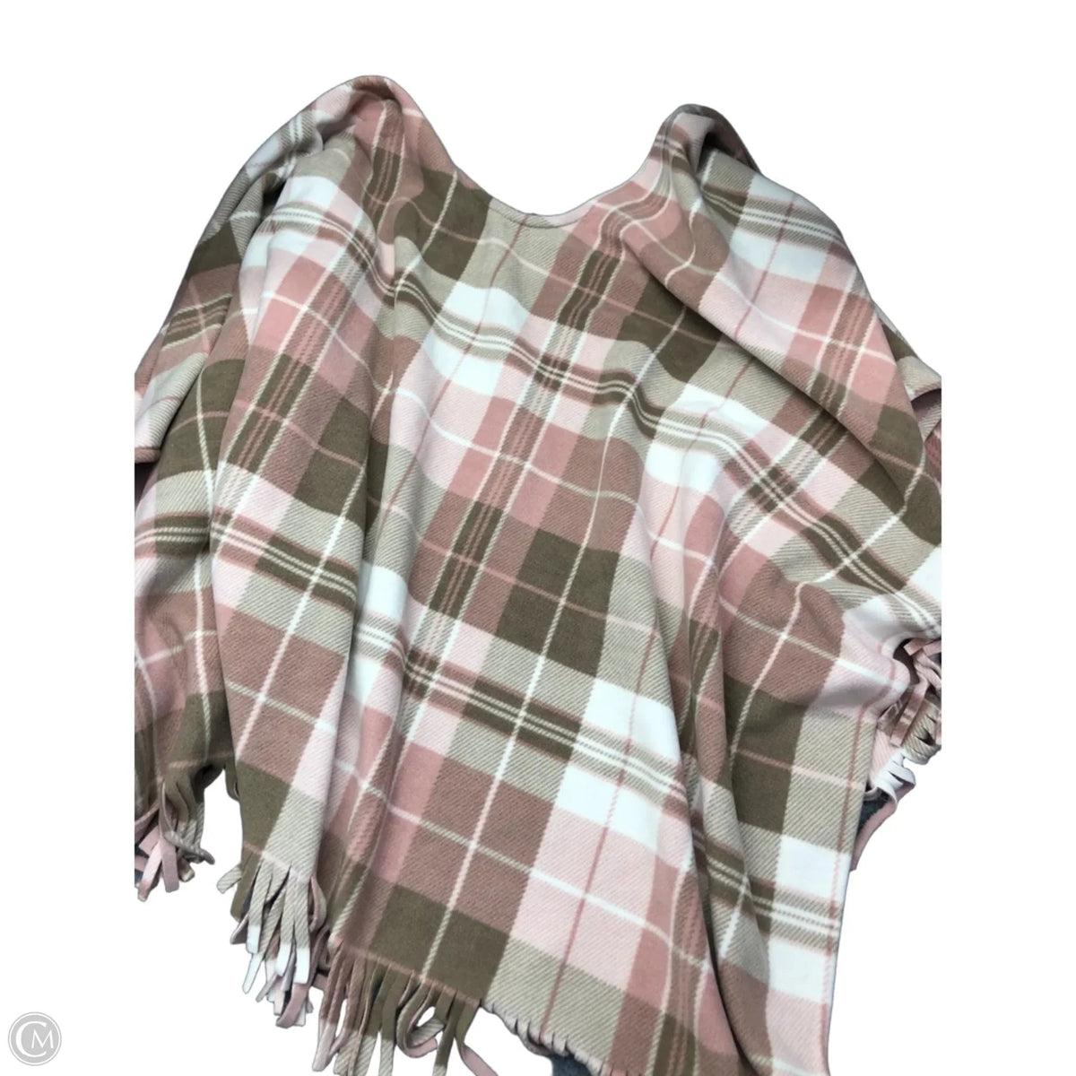 Shawl By Rachel Roy In Brown & Pink, Size: Osfm