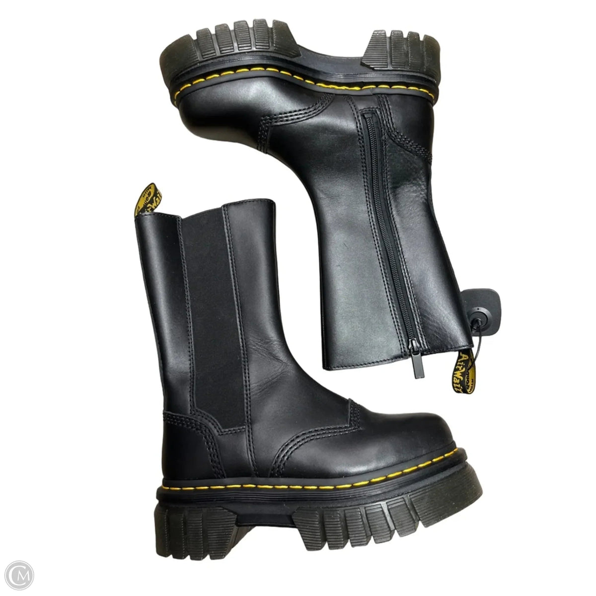 Boots Knee Flats By Dr Martens In Black, Size: 6