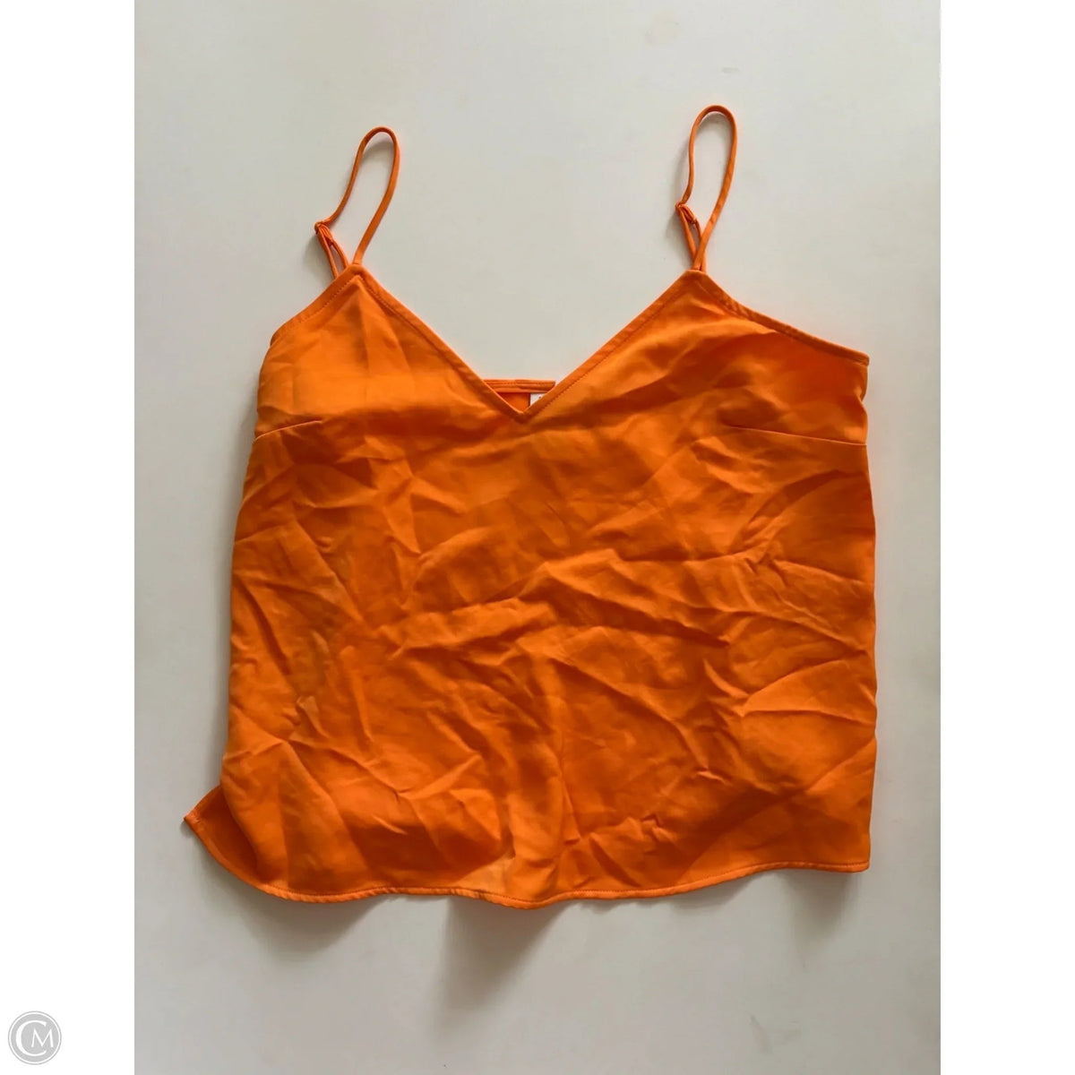 Top Sleeveless By A New Day In Orange, Size: S