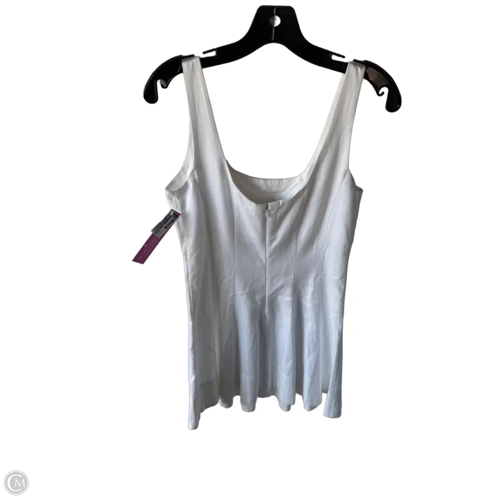 Dress Casual Short By Banana Republic In White, Size: Xs
