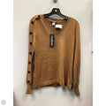 Sweater Designer By Karl Lagerfeld In Brown, Size: M