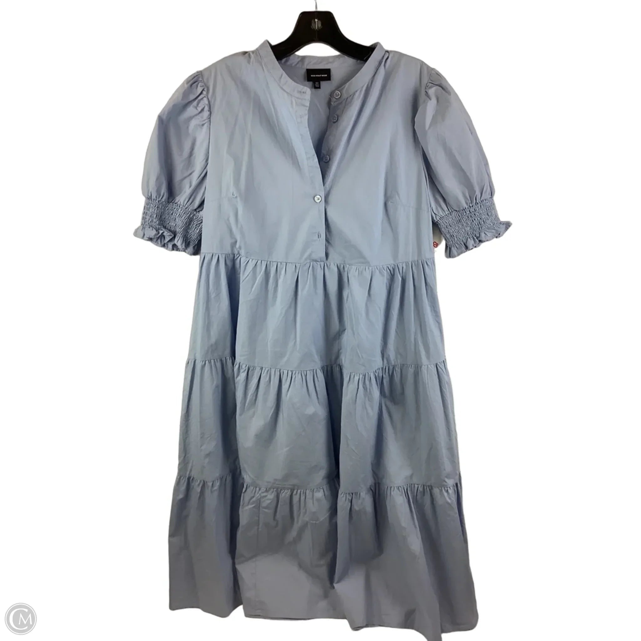 Dress Party Midi By Who What Wear In Blue, Size: M