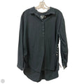 Tunic Long Sleeve By Anthropologie In Black, Size: M
