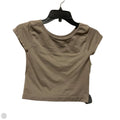 Top Short Sleeve By Free People In Brown, Size: Xs